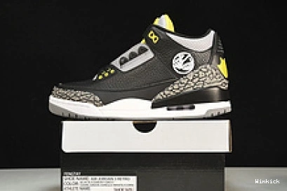 3 Crew Pit H011-MNJDLS-5 Oregon Jordan Ducks Retro 0719
